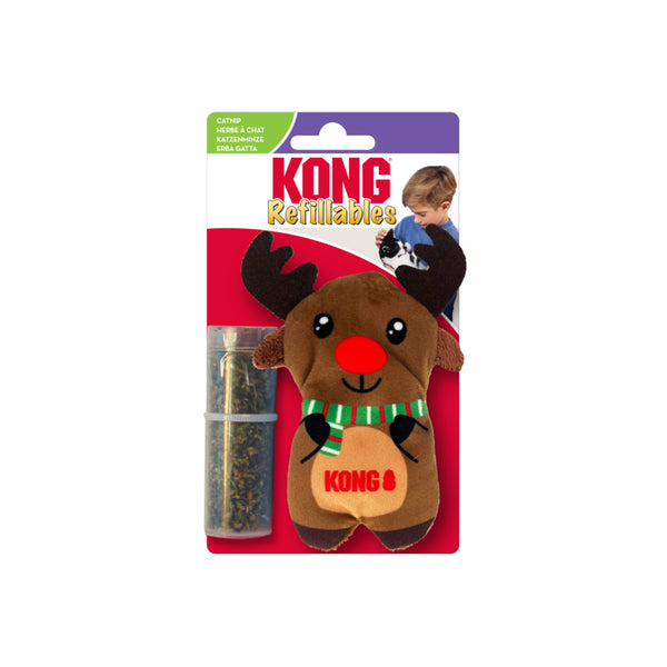 Kong Refillables Reindeer Cat Toy