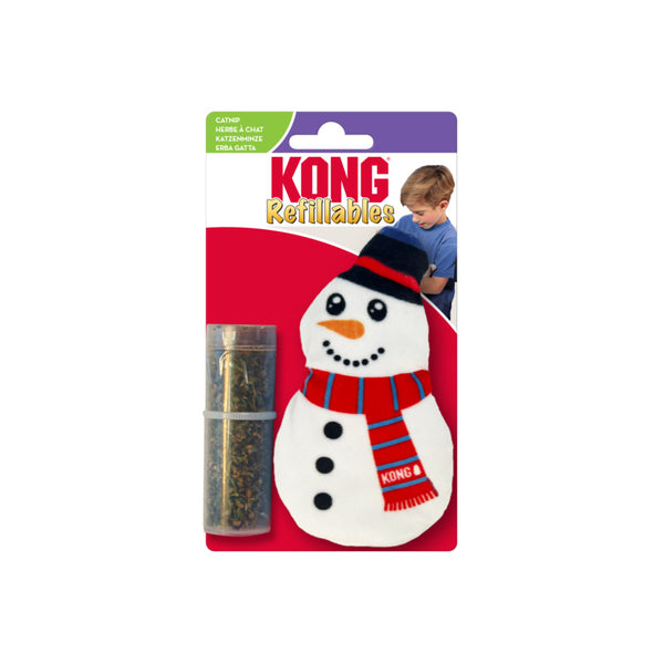 Kong Refillables Snowman Cat Toy