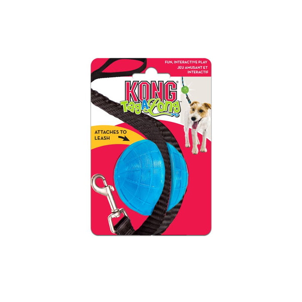 Kong TagAlong Ball Dog Toy (Medium)