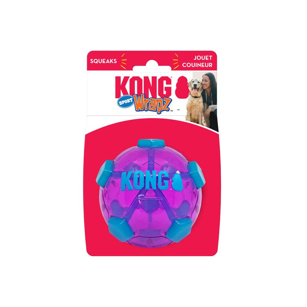 Kong Wrapz Sport Soccer Ball Dog Toy (Large)