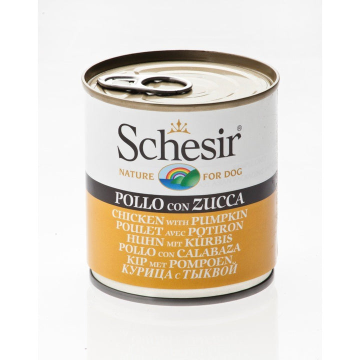 Schesir Chicken with Pumpkin Canned Dog Food, 285g - Happy Hoomans